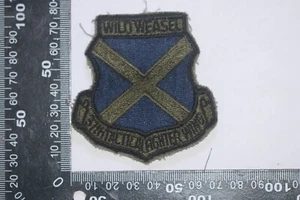 INSIGNIA DE TELA PARCHE COMADREJA SALVAJE ESCUADRÓN DE COMBATE TÁCTICO 37º ESCUADRÓN DE COMBATE DE LA FUERZA AÉREA EE. UU. - Imagen 1 de 2