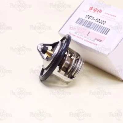 17670-63J00 Genuino OEM Suzuki GRAND VITARA Motor Refrigerante Termostato Conjunto 82 °C Foto 1 de 4