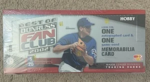 2002 Donruss Fan Club MLB Major League Baseball Cards Unopened Box - Picture 1 of 6