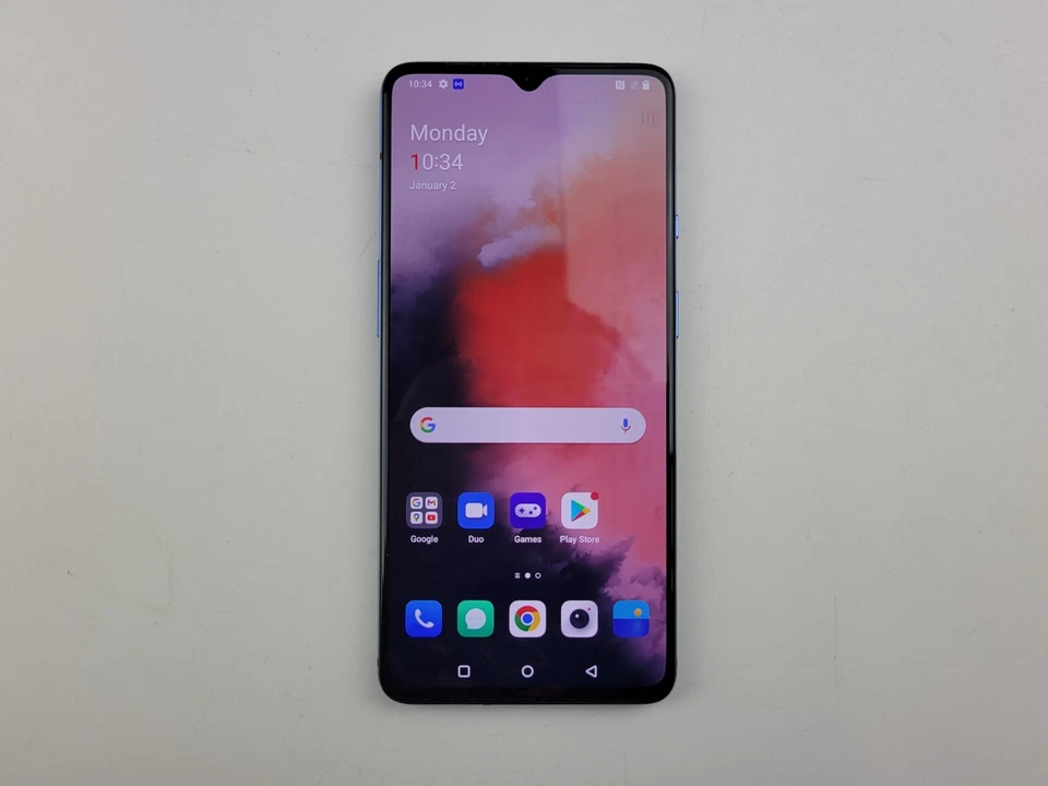OnePlus 7T (HD1907) 128 GB - Azul (GSM Desbloqueado) (T-Mobile) - QUEMADO PESADO - J7955 Foto 1 de 4