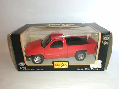 DODGE RAM PICKUP MAISTO SCALA 1/26 - Immagine 1 di 4