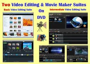 Movie Editing & Movie Maker Software Edit Editor Windows 8 PROGRAMS on DVD - Picture 1 of 1
