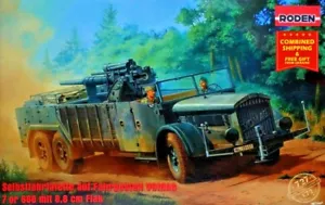 Roden 727 -1/72-Selbstfahrlafette auf Fahrgestell VOMAG 7 or 660 mit 8,8 cm Flak - Picture 1 of 12