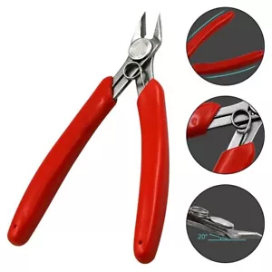 Electrical Wire Cable Cutters Cutting Side Snips Flush Nipper Pliers Hand Tool - Picture 1 of 12
