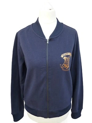 Harry Potter Damen Jacke Sweatshirt Zipper Hoodie M 40 42 College Hogwarts Blau - Bild 1 von 4