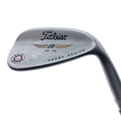 Used Titleist Vokey Spin Milled Red Pitching Wedge / 48.0 Degrees / Wedge Flex - Image 1 of 4