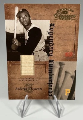 Donruss Classics 2004 - Legendary Roberto Clemente #LB-21 Lumberjacks usado en juegos Foto 1 de 2