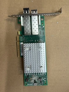 Dell YCVFG QLE2692-DEL Dual-Port 16GbE SFP PCIe Host Bus Adapter With SFP'S - Picture 1 of 3