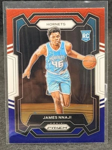 2023-24 Panini Prizm #159 James Nnaji Prizms Red White and Blue - Bild 1 von 2