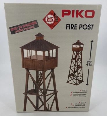 Piko 62222 Fire Post Kit G scale In the Box With Instructions.  Started - Image 1 of 4