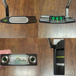 Scotty Cameron Studio Style Newport 2.5 + Putter - LH - New - Xtreme Dark - GRN - Picture 1 of 11