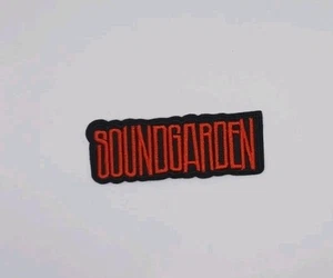 Soundgarden Iron On Patch 80's Queen Metal Hip-Hop Pop Brand New Free Post - Picture 1 of 5