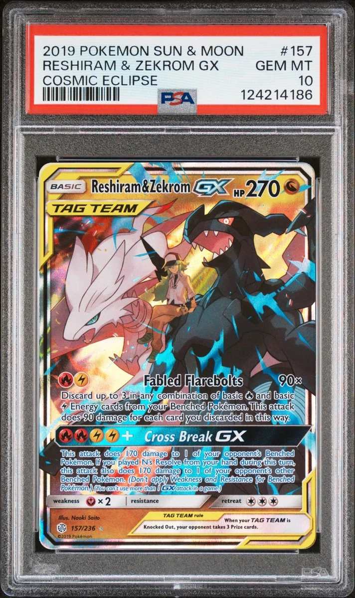 Zekrom Pokémon TCG Professional Sports Authenticator (PSA