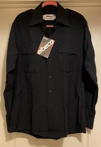 CAMISA ELBECO HOMBRE TexTrop2 MANGA LARGA POLIÉSTER 314N AZUL MARINO OSCURO Talla 16 x 36/37 - Imagen 1 de 7