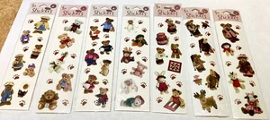 Vintage 2002 & 2003 BOYD BEARS AUFKLEBER Packungen Posten von 7 Stück. New Old Stock - Bild 1 von 4