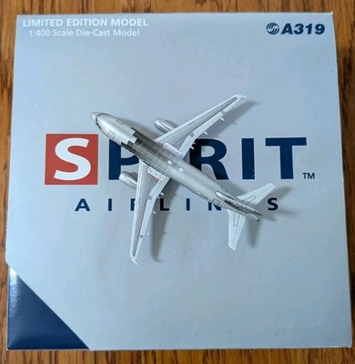 Gemini Jets Spirit Airlines Airbus A319 1:400 Reg N506NK GJNKS500 RARO - Imagem 1 de 4