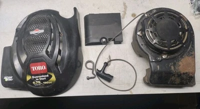 Toro Recycler 22'', Briggs 6.75 recoil starter & shroud assemblies - Image 1 of 4