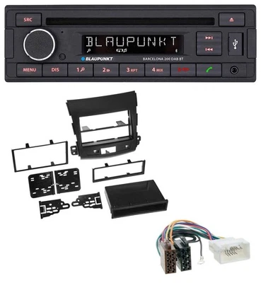 Blaupunkt USB DAB CD Bluetooth MP3 Autoradio für Citroen C-Crosser Mitsubishi Ou - Bild 1 von 4
