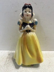 - 1960 Snow White Ceramic 5 Inch Figure Walt Disney - Picture 1 of 6