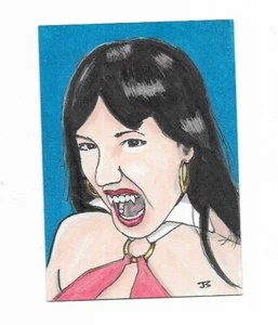 2012 Breygent Vampirella todo nuevo ~ tarjeta de boceto de artista Jay Shimko - Imagen 1 de 2