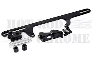 Throttle Cable Bracket Holley 4500 Dominator Carburetor Hot Rod Aluminum Black - Picture 1 of 2