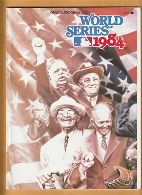 1984 Detroit Tigers San Diego Padres World Series Alan Trammell Jack Morris - Image 1 of 2