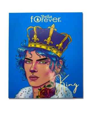 Paleta de sombras de ojos Bella Forever King - 30 colores pigmentados + 8 polvos de neón Foto 1 de 4