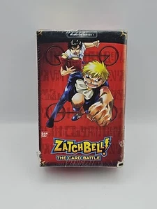 Zatchbell Booster Pack Box SIGILLATO Serie 1 CCG - Shopro Bandai - Foto 1 di 7