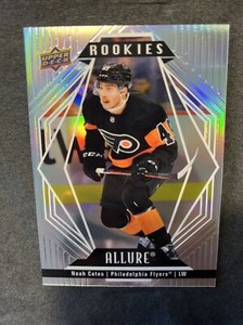 22-23 UD Allure Hockey Rookie Photo Variation 135 Noah Cates