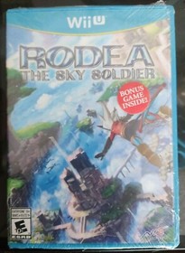 Rodea the Sky Soldier (Nintendo Wii U)Sealed With Bonus Game WiiU New 2015