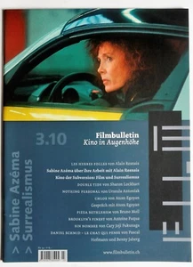 filmbulletin Heft 306 2010 Sabine Azema / Surrealismus/ Atom Egoyan etc. #2 - Bild 1 von 2