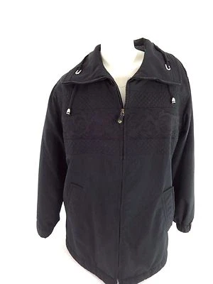 INNOVATIONS BY IZZI WOMENS BLACK INSULATED JACKET SIZE S - Image 1 of 4