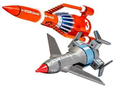 CORGI CLASSICS DIECAST GERRY ANDERSON'S FAB F.A.B. THUNDERBIRDS 1 AND 3 CC00902 - Image 1 of 3