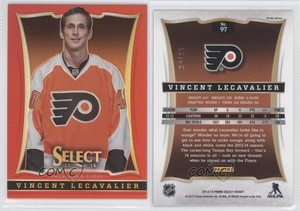 2013-14 Panini Select Black Friday Red Prizm /35 Vincent Lecavalier #97