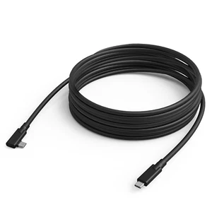 16ft Link Cable for Meta Quest 3 Oculus Quest 2 USB-C to C Right Angle 3.2 Gen 2 - Picture 1 of 6