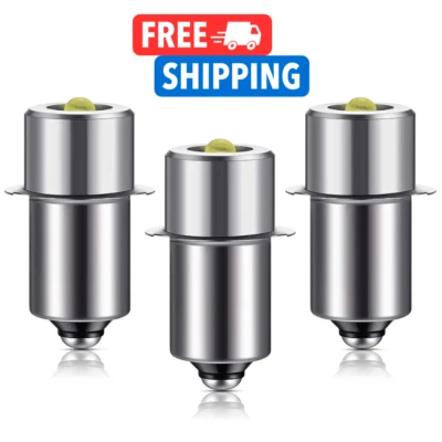 BRANDED 3 Count Maglite 300L Led Bulb 3 4 5 6 Cell C D Flashlight Upgrade Replacement US