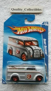 2009 HOT WHEELS KMART EXCLUSIVE METALFLAKE SILVER DAIRY DELIVERY, #158 - Picture 1 of 3