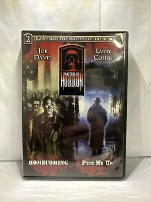 Masters Of Horror 2 movie DVD- HomeComing and Pick Me Up ( 2005 Anchor Bay )  Foto 1 de 3