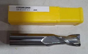 Fresadora de extremo de carburo Primate CEM34R2060 3/4" diámetro 1-1/2" corte 4" 155 - Imagen 1 de 3