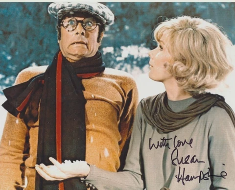 Susan Hampshire In Person signed photo - Monte Carlo or Bust! - A535 Cover