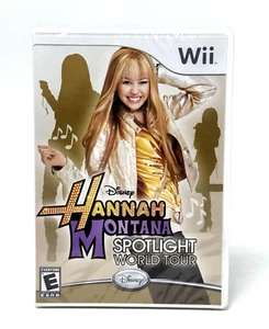 Hannah Montana Spotlight World Tour Nintendo Wii NEW SEALED FREE Shipping - Picture 1 of 4