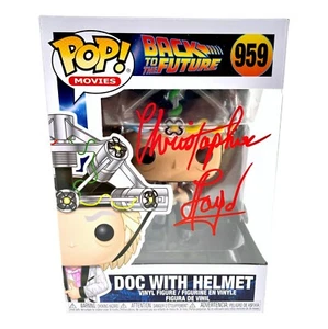 Christopher Lloyd Autographed Funko Pop Doc Brown 959 Back to Future JSA COA - Picture 1 of 11