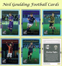 DONRUSS Soccer 2016 ☆ ACCOMPLISHMENTS SILVER PARALLEL ☆ Football Cards #1 to #20