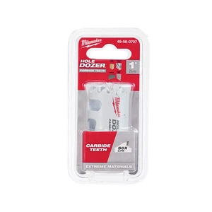 Milwaukee 49-56-0707 1" Hole Dozer with Long Life Carbide Teeth Hole Saw - Picture 1 of 1