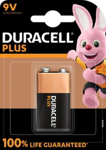 50 Duracell Plus 9V Block Alkaline 100% Life guaranteed Batterien Blister - Bild 1 von 1