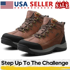 Men's Hiking Boots Outdoor Military Tactical Trekking Shoes Work Boots US - Picture 1 of 19