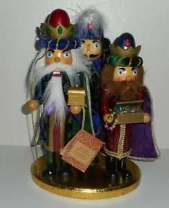 Pier 1 Imports THREE KINGS WISE MEN Nussknacker 2008 Collection Melchor Gaspar - Bild 1 von 11