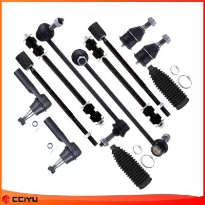 For 1996-2007 Ford Taurus Mercury Sable Front Tie Rod Ends Sway Bars Ball Joints Foto 1 de 4