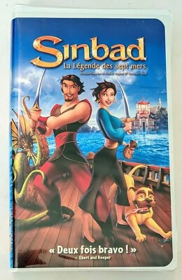 Sinbad - La Legende des Septs Mers VHS (2003) - NTSC - French - VG (Tested) - Image 1 of 4