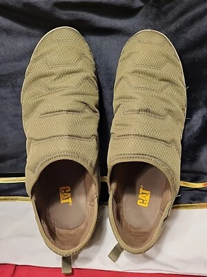  Zapatos sin cordones CAT Crossover T1423 repelentes al agua talla 11 de EE. UU. en verde oliva Foto 1 de 4